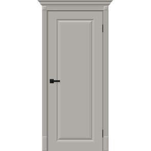 Дверь межкомнатная Скинни-10 Эмаль Greyny, без декора, глухая, без стекла, скиновая