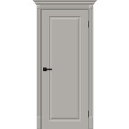Дверь межкомнатная Скинни-10 Эмаль Greyny, без декора, глухая, без стекла, скиновая