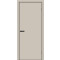 Дверь межкомнатная Браво-0.А ПЭТ Cream Silk, cream silk, глухая, без стекла, каркасно-щитовая