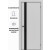 Дверь межкомнатная Порта-51 4AB ПЭТ, Shellac Grey в комплекте с врезанной черной магнитной защелкой, глухая, кромка алюминиевая черная матовая, каркасно-щитовая