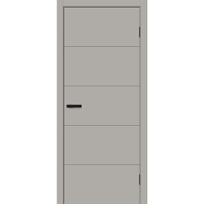 Дверь межкомнатная Граффити-1 Эмаль Greyny, без декора, глухая, без стекла, каркасно-щитовая