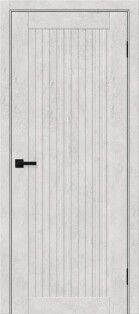 Дверь межкомнатная Браво-50 Экошпон Look Art, остекленная, без стекла, без кромки, царговая