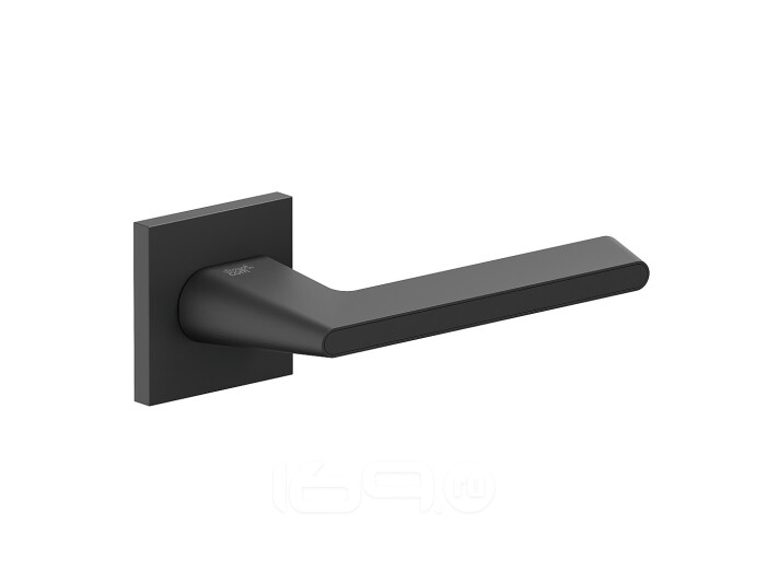 Ручка на квадратной розетке Bravo AS-322 SBlack/SB