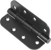 Петля дверная СТАНДАРТ 100х70х2,5 4BB (R14) BL матовый черный 1 шт (100,20)