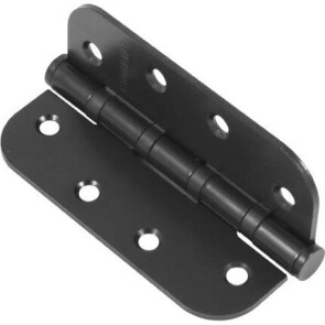 Петля дверная СТАНДАРТ 100х70х2,5 4BB (R14) BL матовый черный 1 шт (100,20)