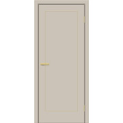 Дверь межкомнатная Браво-0.30Р.П (SG:P3) ПЭТ Cream Silk, глухая, без стекла, каркасно-щитовая