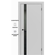 Дверь межкомнатная Порта ПТА-51 B ПЭТ, Shellac Grey, глухая, каркасно-щитовая