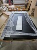 Дверь входная Лайнер/SBlack Black Shell/White Silk, с зеркалом, 2 замка, с ночной задвижкой