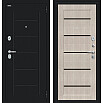 Дверь входная Борн Букле черное/Cappuccino Veralinga, 2 замка