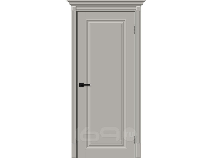 Дверь межкомнатная Скинни-10 Эмаль, Greyny, глухая, без стекла, скиновая
