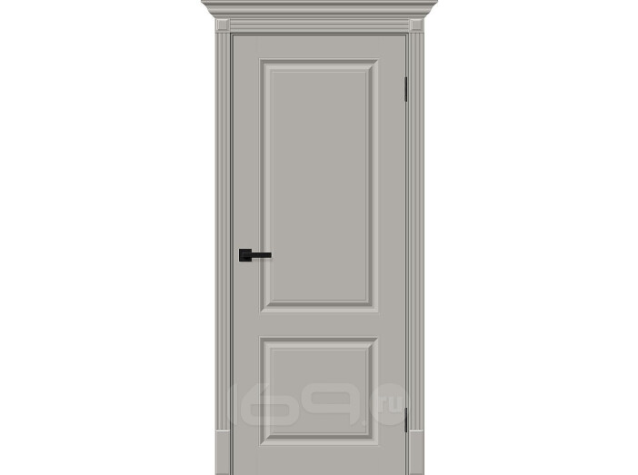 Дверь межкомнатная Скинни-12 Эмаль, Greyny, глухая, без стекла, скиновая