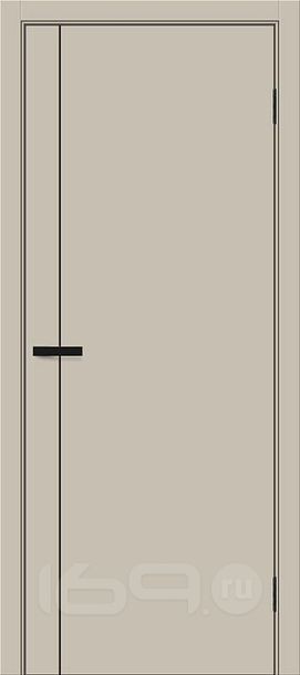 Дверь межкомнатная Браво-0.70 Винил Cream Pro, глухая, каркасно-щитовая