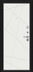 Дверь входная Porta S-3P 15.15 Graphite Pro/Super White, 2 замка, с ночной задвижкой