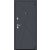 Дверь входная Porta S-3P 15.15 Graphite Pro/Super White, 2 замка, с ночной задвижкой