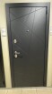 Дверь входная Porta S-3P 15.15 Graphite Pro/Super White, 2 замка, с ночной задвижкой