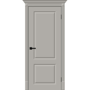 Дверь межкомнатная Скинни-12 Эмаль Greyny, без декора, глухая, без стекла, скиновая