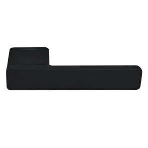 Ручка на скрытой прямоугольной розетке с фиксатором NEW ENGLAND MH-63-S50 BL, черная