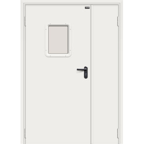 Дверь входная ДПО-1,5 Bravo RAL: 7035/RAL: 7035, 1 замок