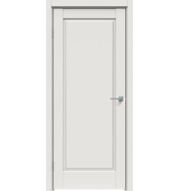 Дверь межкомнатная Concept-634 ПВХ, Белоснежно матовый, глухая, царговая