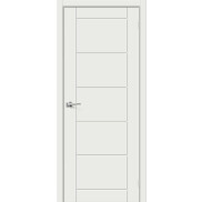 Дверь межкомнатная Граффити-4 Винил Super White, глухая, кромка обычная, каркасно-щитовая