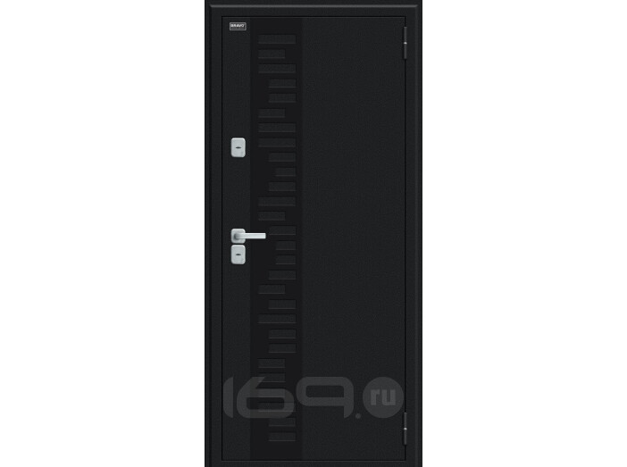 ДC Bravo Thermo-2 Техно Декор (100/П22) Wenge Veralinga BS/Букле черное/BCE 205*86 Правая Выставочный образец