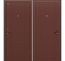 Дверь входная Оптим Door Out 101 Антик Медь/Антик Медь, 1 замок