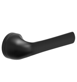 Ручка на овальной розетке «System Odin» Матовый Черный