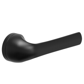 Ручка на овальной розетке «System Odin» Матовый Черный