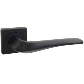 Ручка раздельная для межкомнатной двери «Vantage V10BL-2» Чёрный