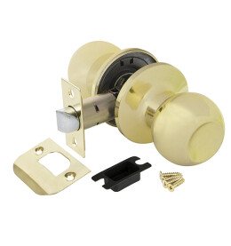 Ручка защелка DK682 PB-PS (6082 PB-P) (без фик.) золото