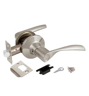 Ручка защелка DK610 SN-PS (6010 SN-P) (без фик.) мат. никель