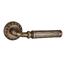 Ручка раздельная для межкомнатной двери «BELLAGIO MT OB-13» Античная бронза