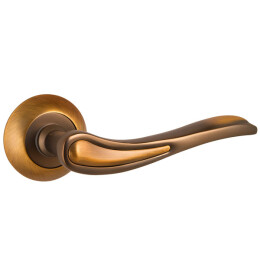 Ручка раздельная для межкомнатной двери «SALSA TL CF-17» Кофе