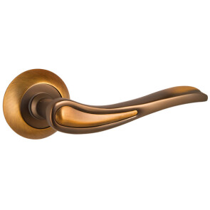 Ручка раздельная для межкомнатной двери «SALSA TL CF-17» Кофе