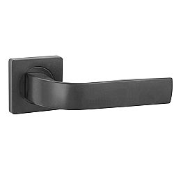 Ручка раздельная для межкомнатной двери «INTEGRA ZQ BL-24» Чёрный