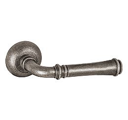 Ручка раздельная для межкомнатной двери «SERENITY ZR OS-9» Античное серебро