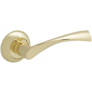 Ручка раздельная для межкомнатной двери «Bravo A-423» Золото