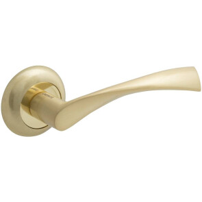 Ручка раздельная для межкомнатной двери «Bravo A-423» МатЗолото