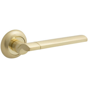 Ручка раздельная для межкомнатной двери «Bravo A-492» МатЗолото
