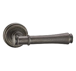 Ручка раздельная для межкомнатной двери «Vantage V16AS» Состаренное серебро