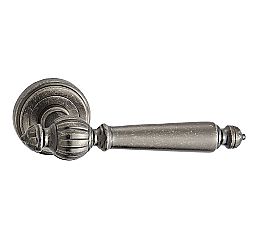 Ручка раздельная для межкомнатной двери «Vantage V17AS» Состаренное серебро