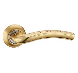 Ручка раздельная для межкомнатной двери «Vantage V26C AL» Матовое золото