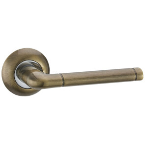 Ручка раздельная для межкомнатной двери «Vantage V28Q» Бронза