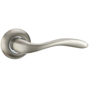 Ручка раздельная для межкомнатной двери «Vantage V57D» Матовый никель