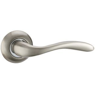 Ручка раздельная для межкомнатной двери «Vantage V57D» Матовый никель