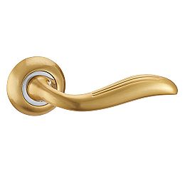 Ручка раздельная для межкомнатной двери «Vantage V69С» Матовое золото