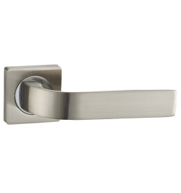 Ручка раздельная для межкомнатной двери «Vantage V01D» Матовый никель