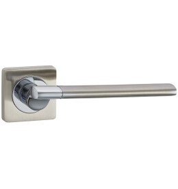 Ручка раздельная для межкомнатной двери «Vantage V06D AL» Матовый никель