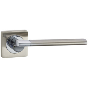 Ручка раздельная для межкомнатной двери «Vantage V06D AL» Матовый никель