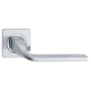 Ручка раздельная для межкомнатной двери «Vantage V12L» Матовый хром